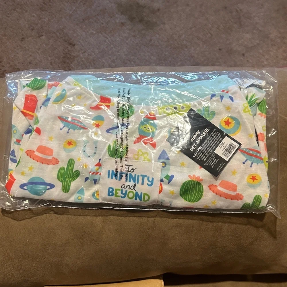 🆕 DISNEY Pixar Toy Story “To infinity and beyond” dog pajama XXL (50-71 lbs) NWT